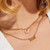 Simsly Fashion Butterfly Layered Necklace Gold Letter Pendant Necklace Chain Jewelry for Women and Girls Simsly Fashion Butterfly Layered Necklace Gold Letter Pendant Necklace Chain Jewelry for Women and Girls