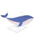 Meri Meri Happy Birthday Greeting Card - Whale Stand-Up