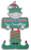 Glitter Christmas Santas Elves See Everything Holiday Decor Sign with Ribbon Hanger - 8_25 x 15 Inches Glitter Christmas Santas Elves See Everything Holiday Decor Sign with Ribbon Hanger - 8_25 x 15 Inches
