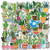Succulent Plants Stickers 45-Pack CuteWaterproofAestheticTrendy Stickers for TeensGirlsPerfect for LaptopHydro FlaskPhoneSkateboardTravel Extra Durable Vinyl Succulent Plants