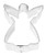 Fox Run Angel Cookie Cutter 3-Inch Stainless Steel