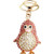 JewelBeauty Cute Penguin Keychain Blingbling Keyring Crystal Rhinestones Purse Pendant Handbag Charm Pink