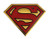 C&D Visionary DC Comics Superman Logo 12cm Gold Metal Sticker