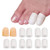 Footsihome Pinky Toe Protector Pack of 12 Little Toe Caps Covers Toes Cushions for Preventing Rubbing   Ingrown Toenails Corns Blisters
