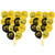 30pcs Happy Quarantine Birthday Latex Balloons Bday Party Decoration for Quarantine Caution Birthday Decoration Stay Home Party Sign