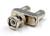 BNC Male to 2 BNC Female Adapter 3 Way Tee T Type Triple Jack Connector Splitter Connector Audio Video FMF Coax Coaxial Adapter 1Pack