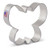 Ann Clark Butterfly Cookie Cutter - 3.4 Inches - Tin Plated Steel