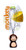 Joie Kitchen Gadgets Joie Monkey Little Whisk Stainless Steel-Brown