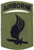 United States Army 173rd Airborne Embroidered Patch Subdued WoodlandGreen with Iron-On Adhesive