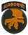 United States Army 17th Airborne Embroidered Patch Yellow Claw with Iron-On Adhesive