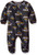 Outerstuff NFL Newborn Jaguars Sleepwear All Over Print Zip Up Coverall 9 Months Black