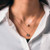 Chicque Dainty Layered Necklace Long Rhinestone Necklace Chain Ball Pendant Necklaces Jewelry for Women and Girls Gold