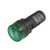 uxcell Green Indicator Light with Buzzer ACDC 12V 22mm Panel Mount Flashing Alarm for Electrical Control Panel HVAC DIY Projects