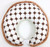 Dots GreenChocolate Nursing Pillow Cover Only