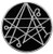 Pinsanity H_P_ Lovecraft Necronomicon Symbol Embroidered Iron-On Patch