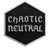 Pinsanity Chaotic Neutral Embroidered Iron-On Patch