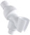 LDR Industries 520 2440W Shower Arm Mount, White