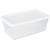 6 Quart Storage Box - Single Box (White) (4 7/8"H x 8 1/4"W x 13 5/8"L) [Kitchen]