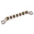uxcell Terminal Block Connector Bar 7 Positions Bridge Design Ground Wire Electric Barrier Bar Blocks