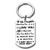 Birthday Christmas Gifts for Daughter Keychain from Mom Dad Inspirational Gifts for Women Girls Stepdaughter Valentines Graduation Mothers Day Gifts for Daughter in Law Adult To My Daughter Key Chain