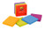 Post-it Super Sticky Notes, 3 in x 3 in, Marrakesh Collection, 5 Pads/Pack (654-5SSAN)