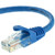 StarTech.com Cat5e Ethernet Cable4 ft - Blue - Patch Cable - Snagless Cat5e Cable - Short Network Cable - Ethernet Cord - Cat 5e Cable - 4ft