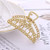 Large Metal Hair Claw Clips Hair Catch Barrette Jaw Clamp for Women Half Bun Hairpins for Thick Hair ACC112 ACC112-F