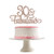 Rose Gold Glittery 30   Fabulous Cake Topper for 30th Birthday Party DecorationsBirthday Cake Topper Decor?Double Sided Glitter?