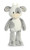 Aurora World Baby Cuddler Plush Animal Coby Cow Medium Toy, Black & White