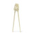 Fred and Friends MUNCHTIME CHOPSTICKS Pair White