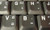 Thai Keyboard Stickers Transparent White Lettering for LAPTOPS PC Any Computer
