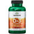 Swanson Vitamin D-3 with Coconut Oil 60 Sgels