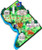 Washington D_C_ Map Magnet Washington D_C_ Magnets D_C_ Souvenirs Washington DC Souvenirs
