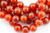 JM Design 2_0mm Large Hole Red Agate Carnelian Smooth Round Size 6mm 15_5  per Strand Gemstone Loose Beads for Jewelry Making JM Design 2_0mm Large Hole Red Agate Carnelian Smooth Round Size 6mm 15_5  per Strand Gemstone Loose Beads for Jewelry Making