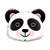 Adorable Panda Head Jumbo 31 Foil Party Balloon