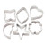 Wilton Metal Cookie Cutters - Classic Shapes