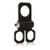 California Exotic Novelties Silicone Lovers Gear Ball Spreader Enhancer Black