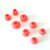 8pcs Replacement Silicone Eartips Earbuds Eargels for Beats by dr dre Powerbeats 2 Wireless Stereo Earphones (Red)
