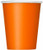 9oz Orange Paper Cups, 14ct