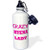 3dRose wb_175122_1 Crazy Hyena Lady Sports Water Bottle, Multicolor, 21 oz