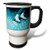 3dRose White Duck Travel Mug, 14-Ounce