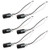 E-outstanding 6-Pack E12 Lamp Holder with 5_9 Inch Wire Leads Keyless Candelabra Base Light Socket Lighting Replacement Parts
