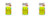 Sharpie 25164PP Accent Tank Highlighters Chisel Tip Fluorescent Yellow 4-Count - 3 Pack