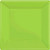 Amscan Kiwi Green Square Paper Plates, 20 Ct. | Party Tableware