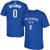 NBA Youth 8-20 Performance Game Time Team Color Player Name and Number Jersey T-Shirt Small 8 Russell Westbrook
