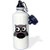 3dRose wb_61004_1"Cute Purple Pattern Owl" Sports Water Bottle, 21 oz, White