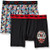 DC Comics Boys Big Mixed Athletic Boxer Briefs 2 Pack Superman Multi 8