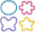 Wilton 2311-1337 4-Piece Comfort Grip Cookie Cutter Set, Assorted