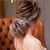 Unsutuo Crystal Bride Wedding Hair Comb Silver Rhinestone Bridal Hair Accessories Hair Pieces for Women and Girls