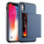 Compatible with iPhone Xs MAX Case Card Holder Slot Sliding Cover for iPhone XSMAX Case Cover Wallet Heavy Duty Protection Dual Layer Protective Armor Shell for iPhone Xs MAX 6_5 Navy?XS MAX